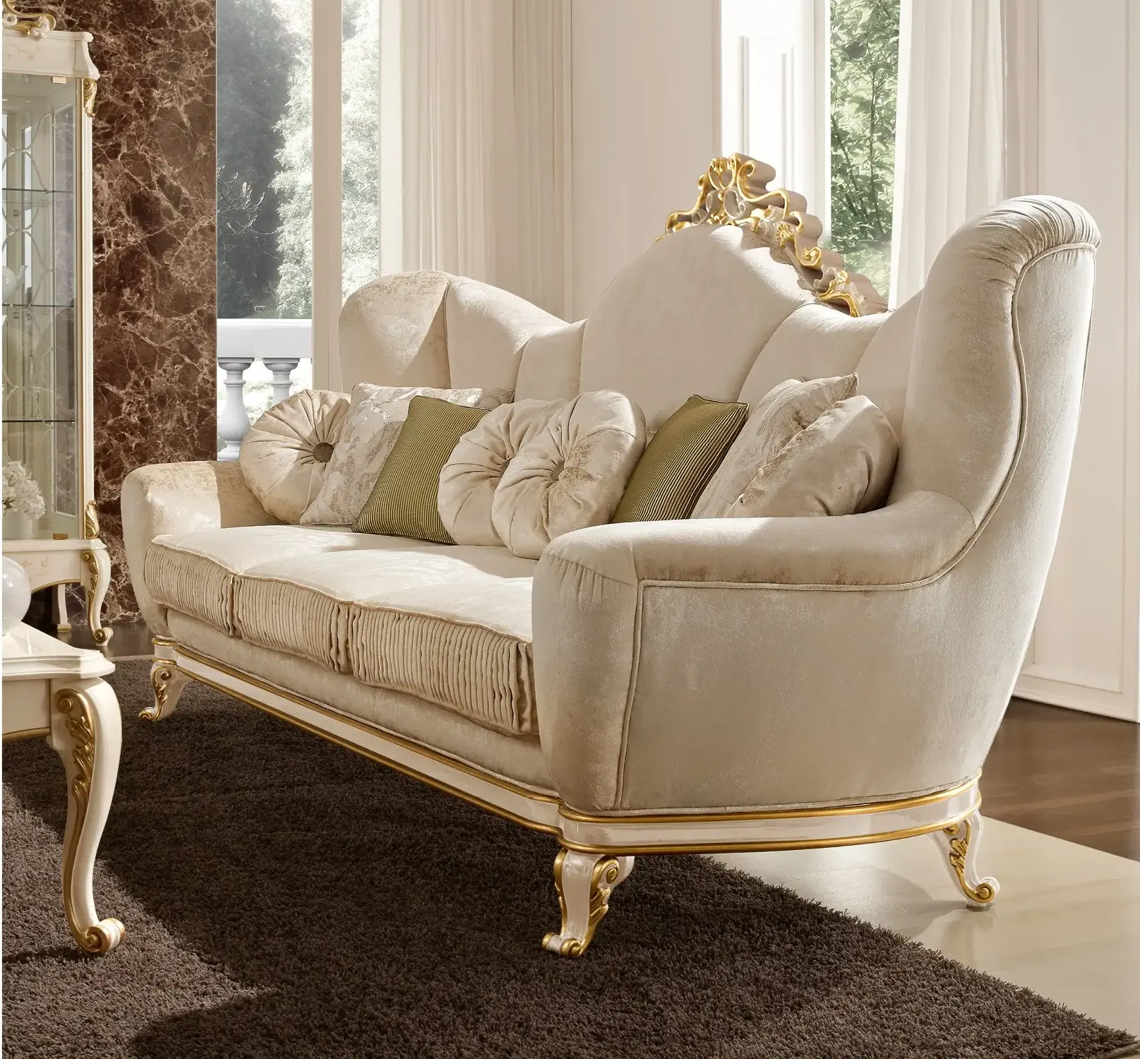 Włoska sofa Elegance | Konfiguracja: 3‑osobowy