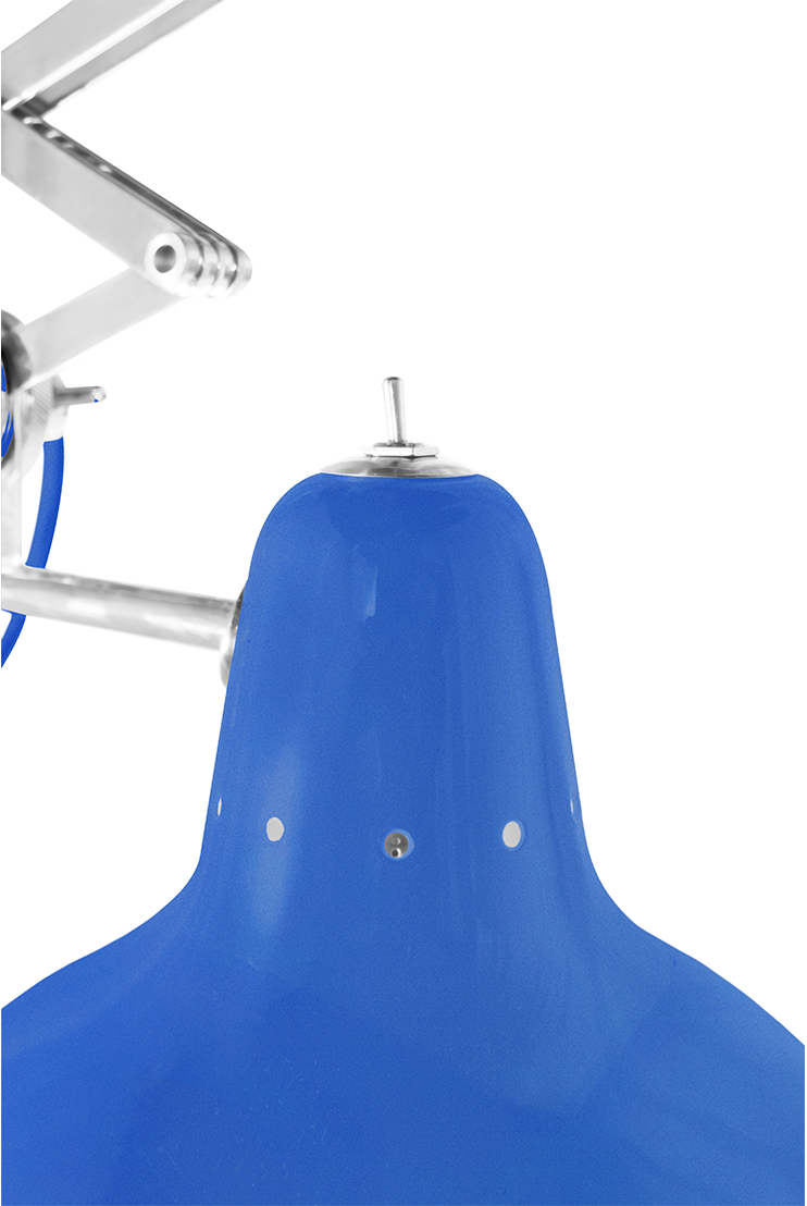 Lampka ścienna dziecięca Moonbeam Glow Blue