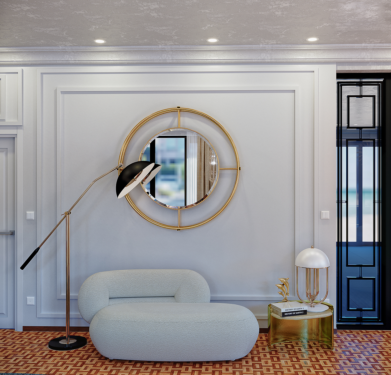 Lampa podłogowa Voyager - 12