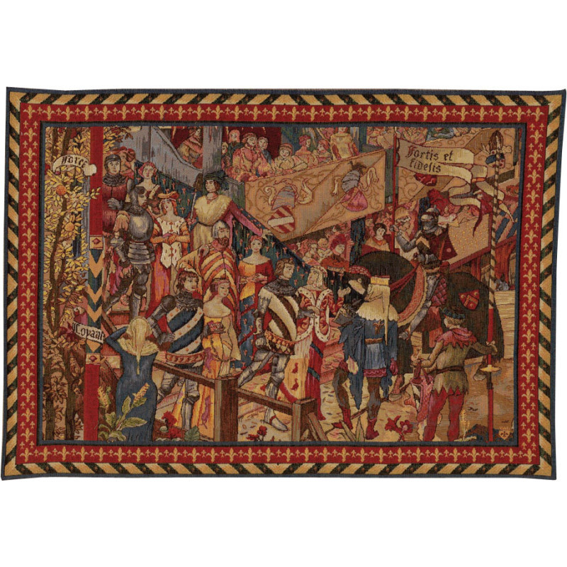 Gobelin The Tournament | Rozmiar: 75 x 100 cm