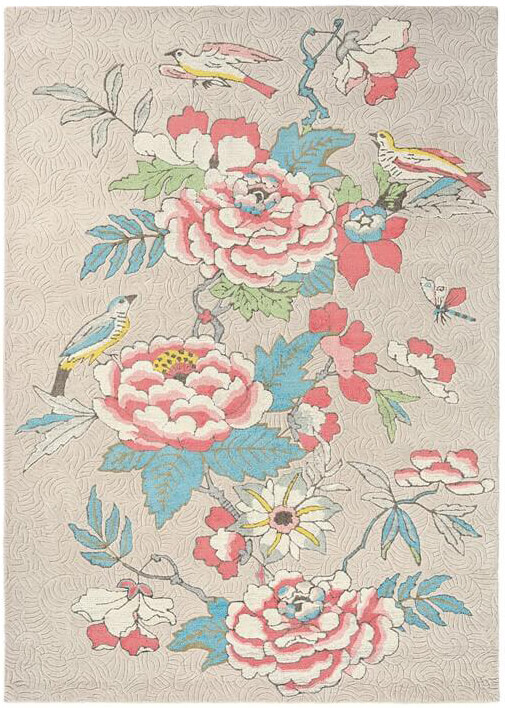 Dywan Paeonia Coral 37902 | Rozmiar: 120 x 180 cm