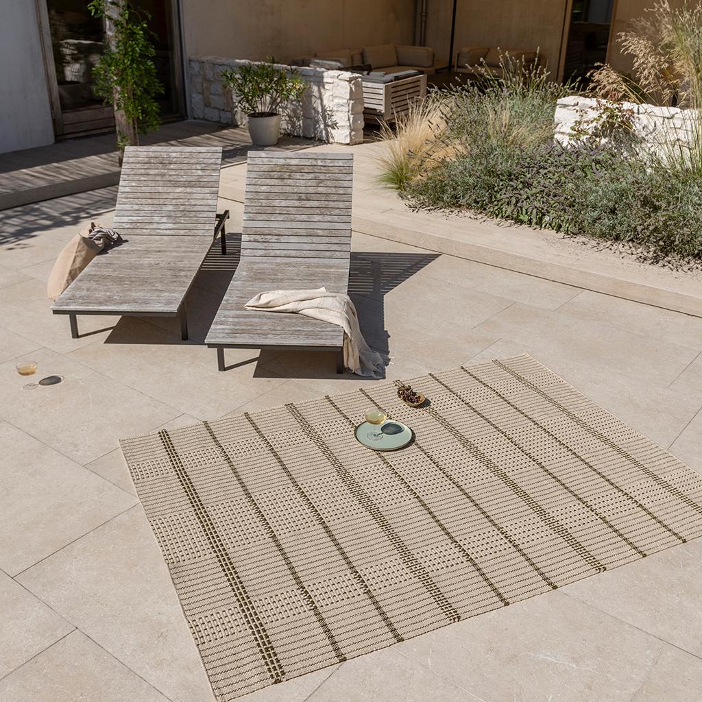 Dywan Uliczny Zona Olive Stitch 495707 | Rozmiar: 200 x 280 cm