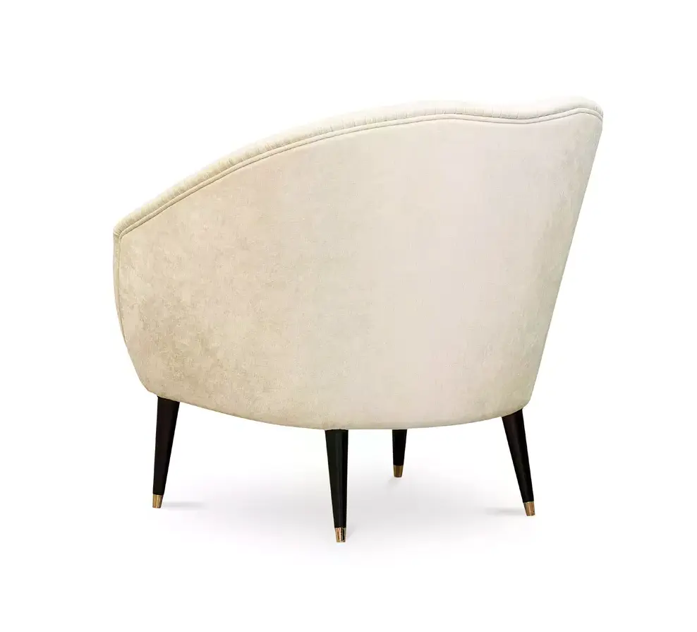 Zestaw krzesła i podnóżka Hana