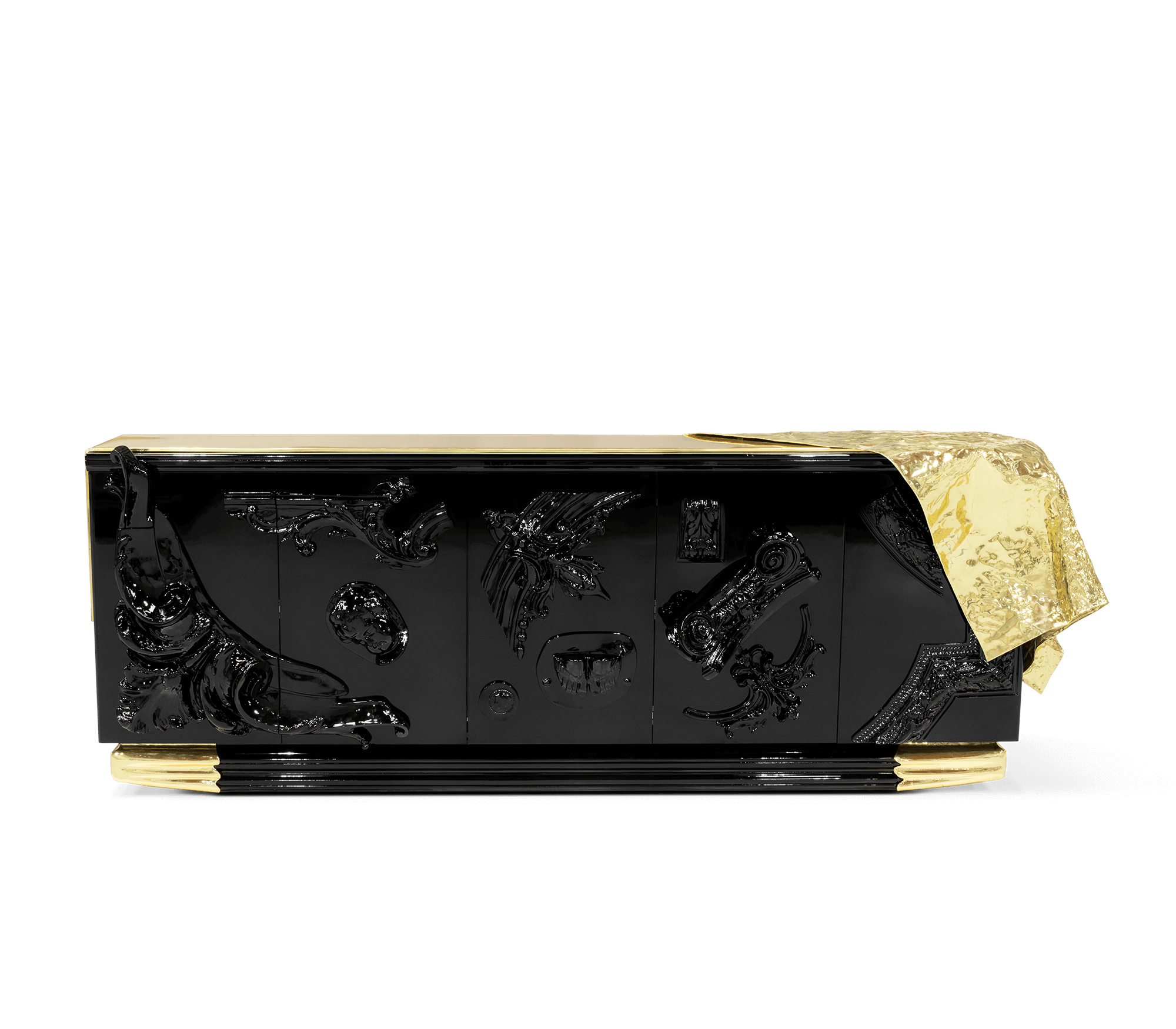 Czarny kredens Valiant