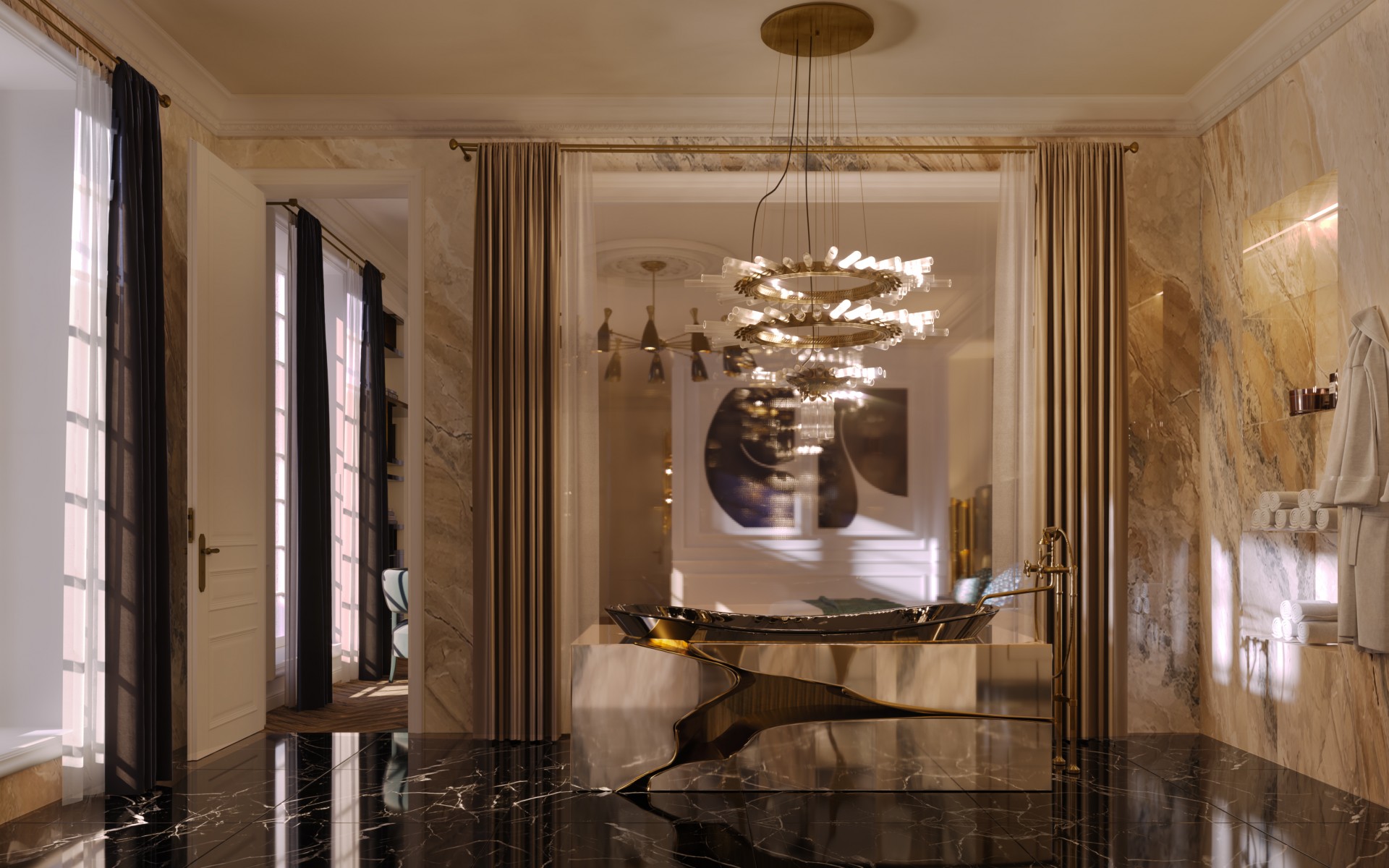 Wanna o łamanym wzorze