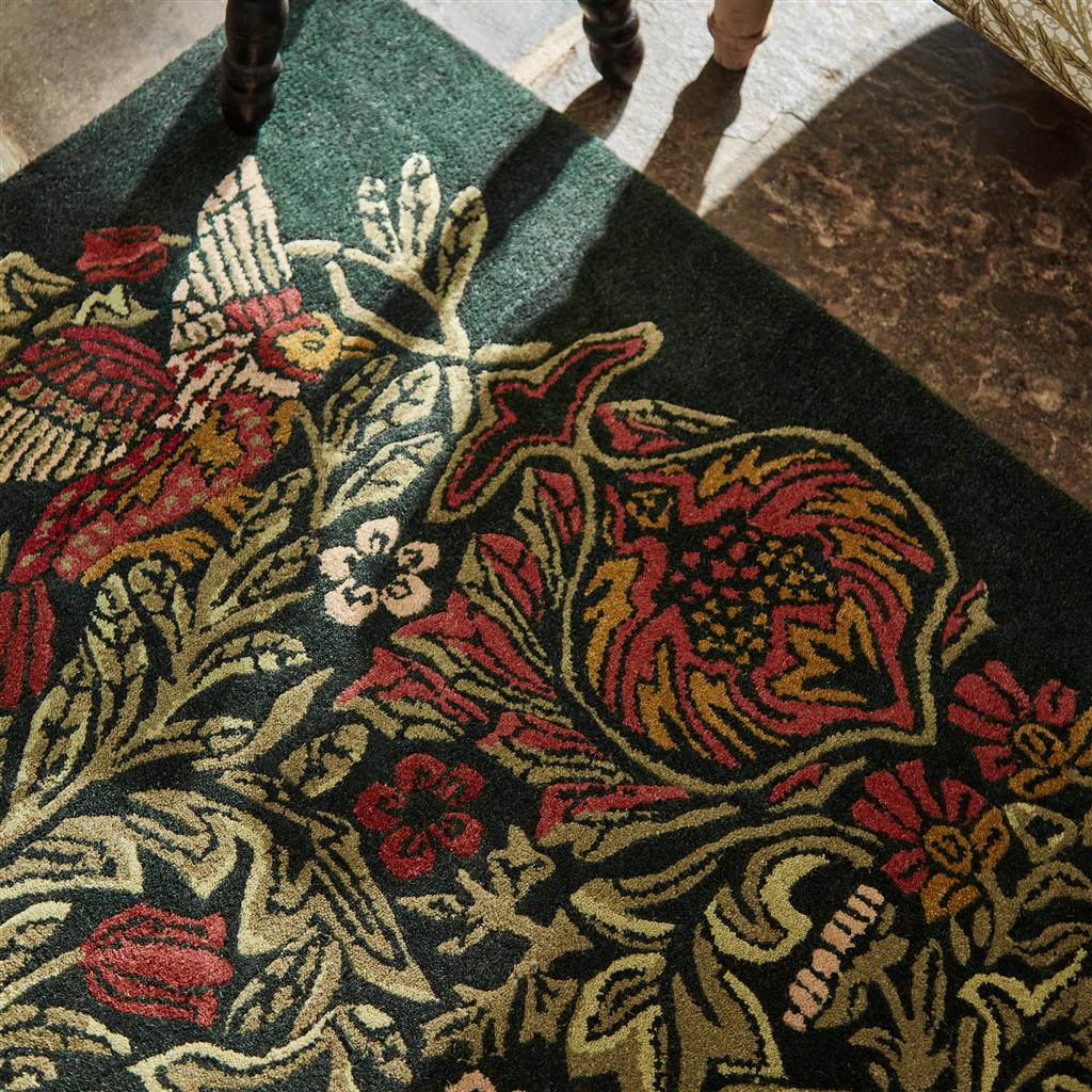 Dywan Bird Tump Green 128307 | Rozmiar: 250 x 350 cm