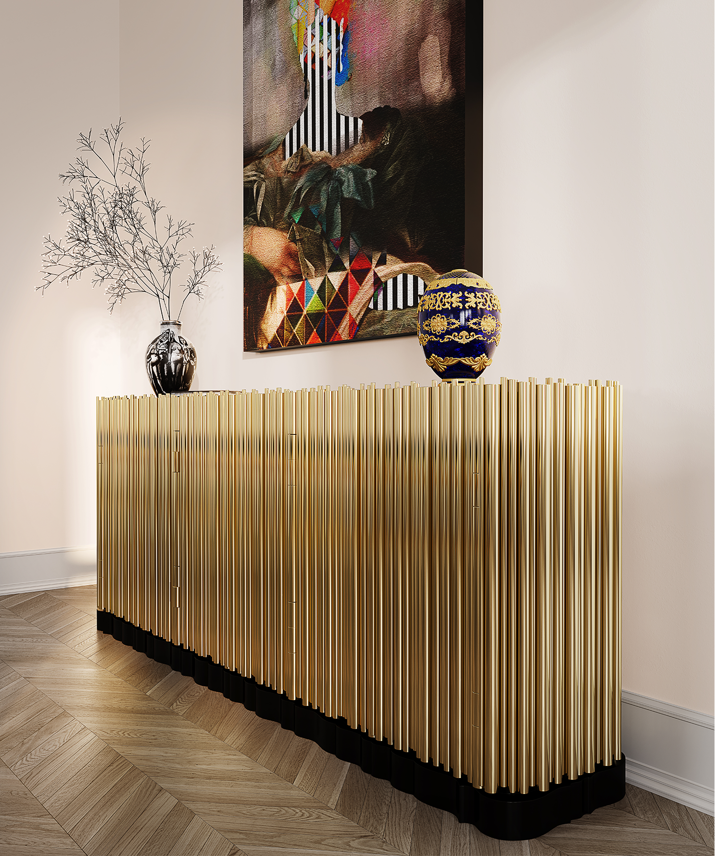 Złoty kredens Harmony Premium