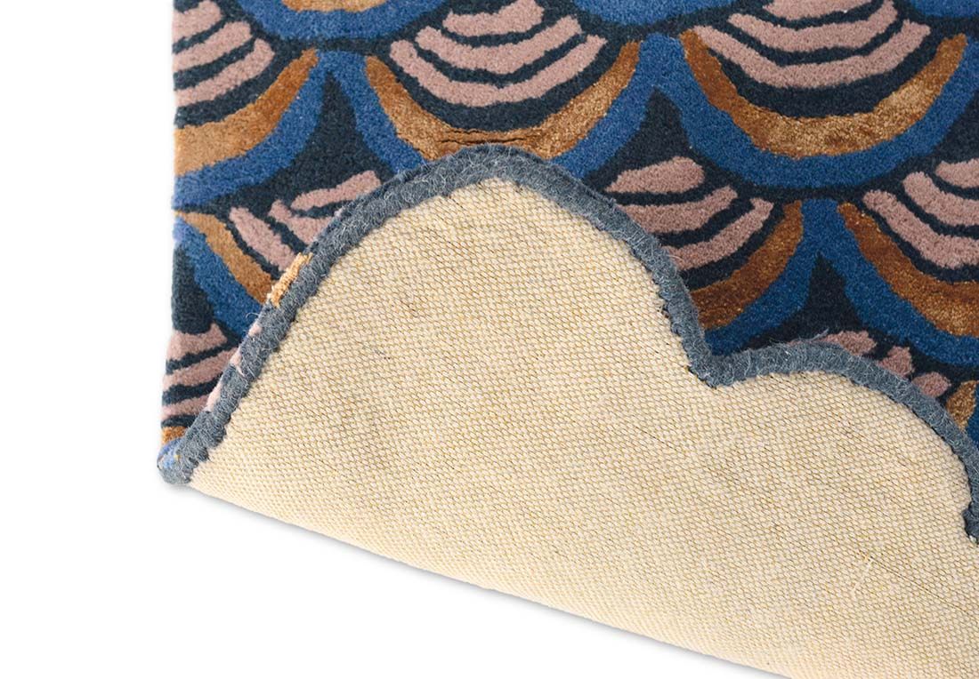 Dywan Masquerade Blue 160008 | Rozmiar: 170 x 240 cm