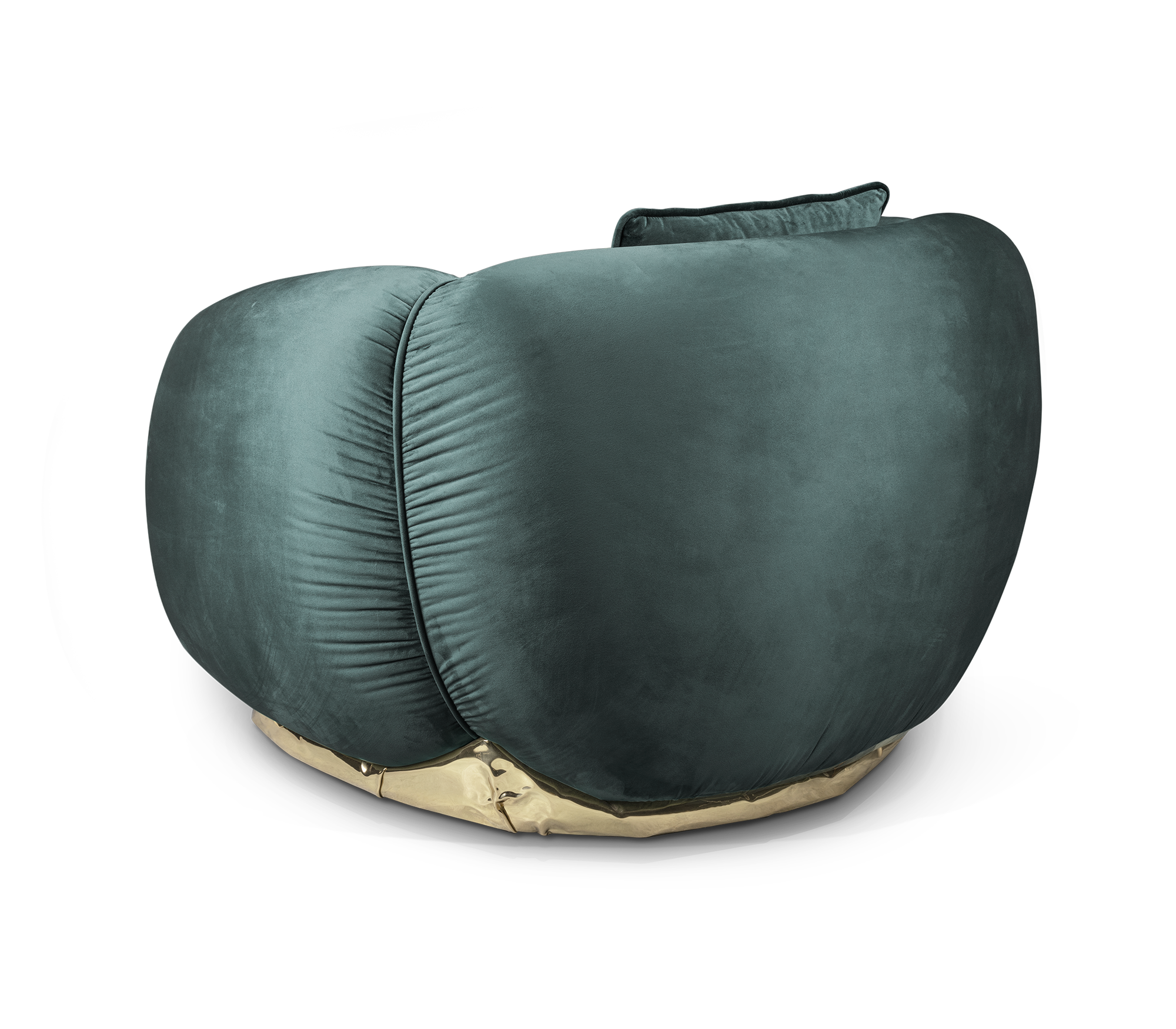 Zielony fotel Solara Luxe
