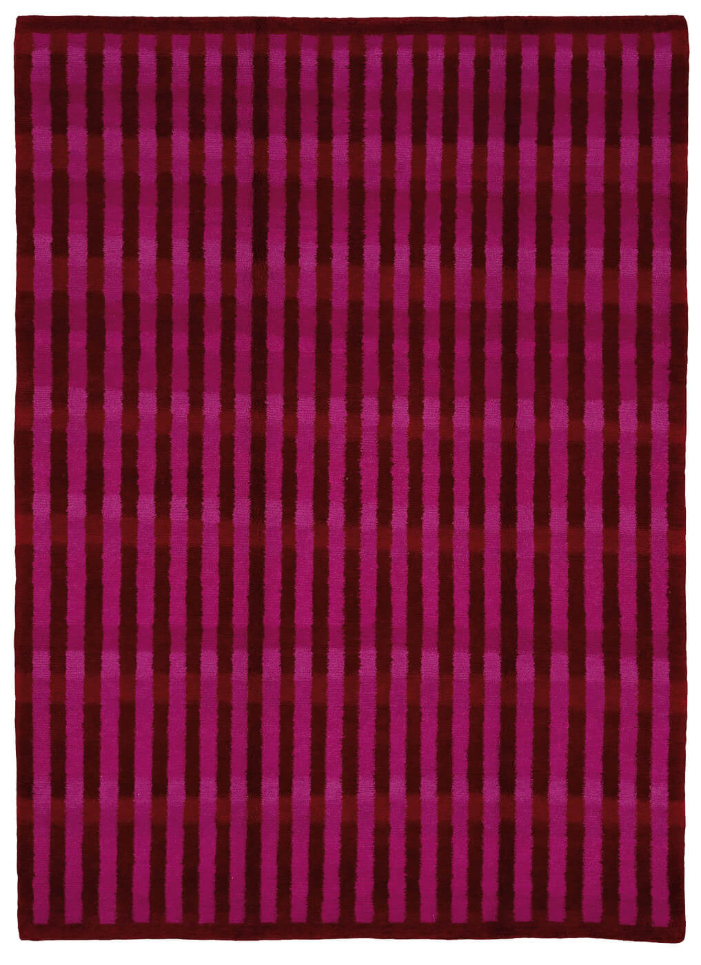 Dywan Gamba Vertical Stripes Red Pink | Rozmiar: 200 x 300 cm