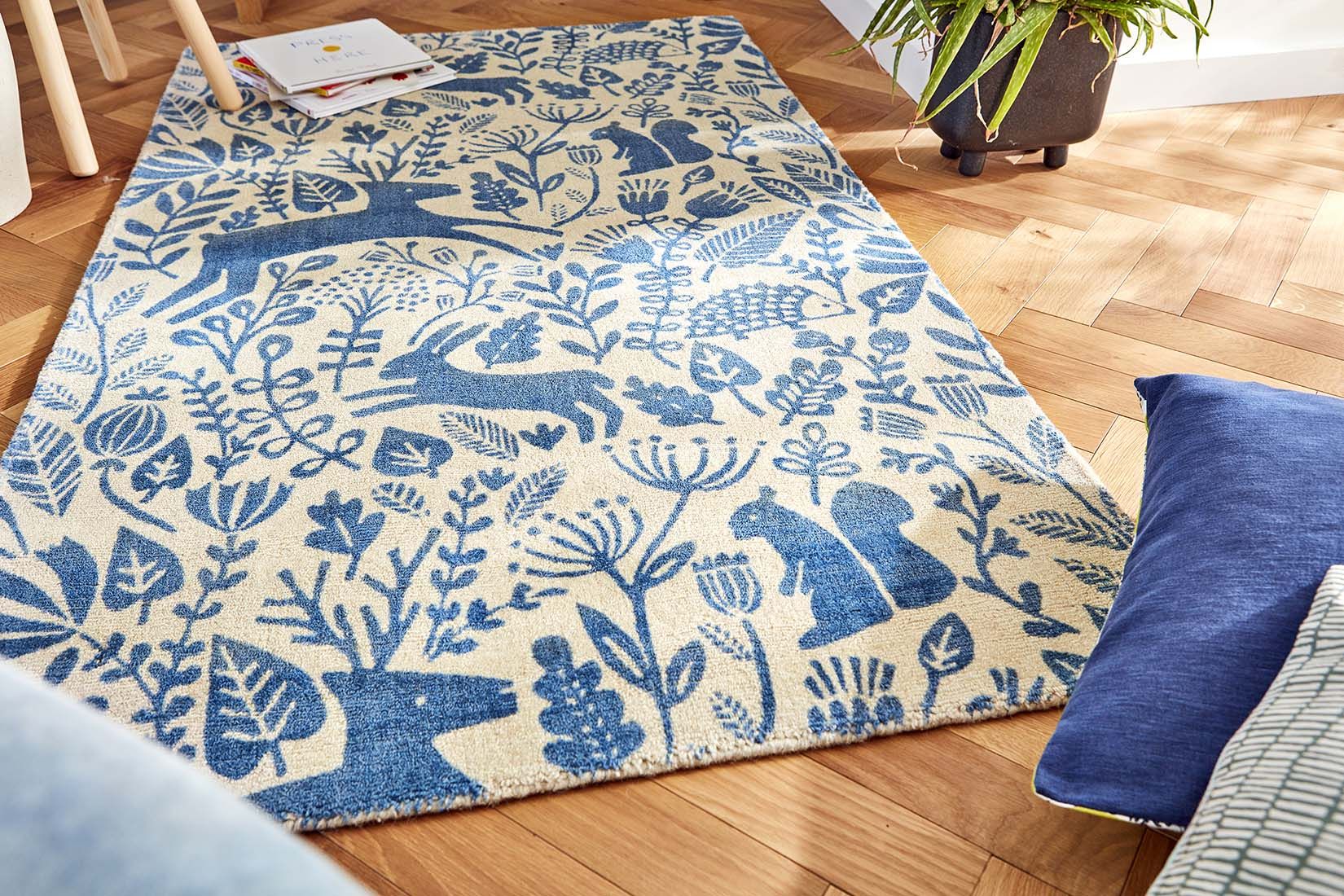 Dywan Kelda Kobalt 23508 | Rozmiar: 120 x 180 cm