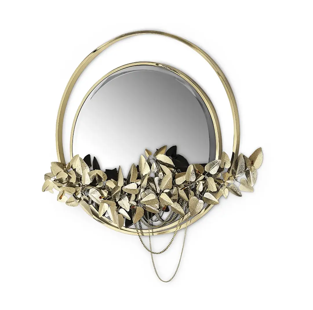 Lustro Royal II z oświetleniem ściennym