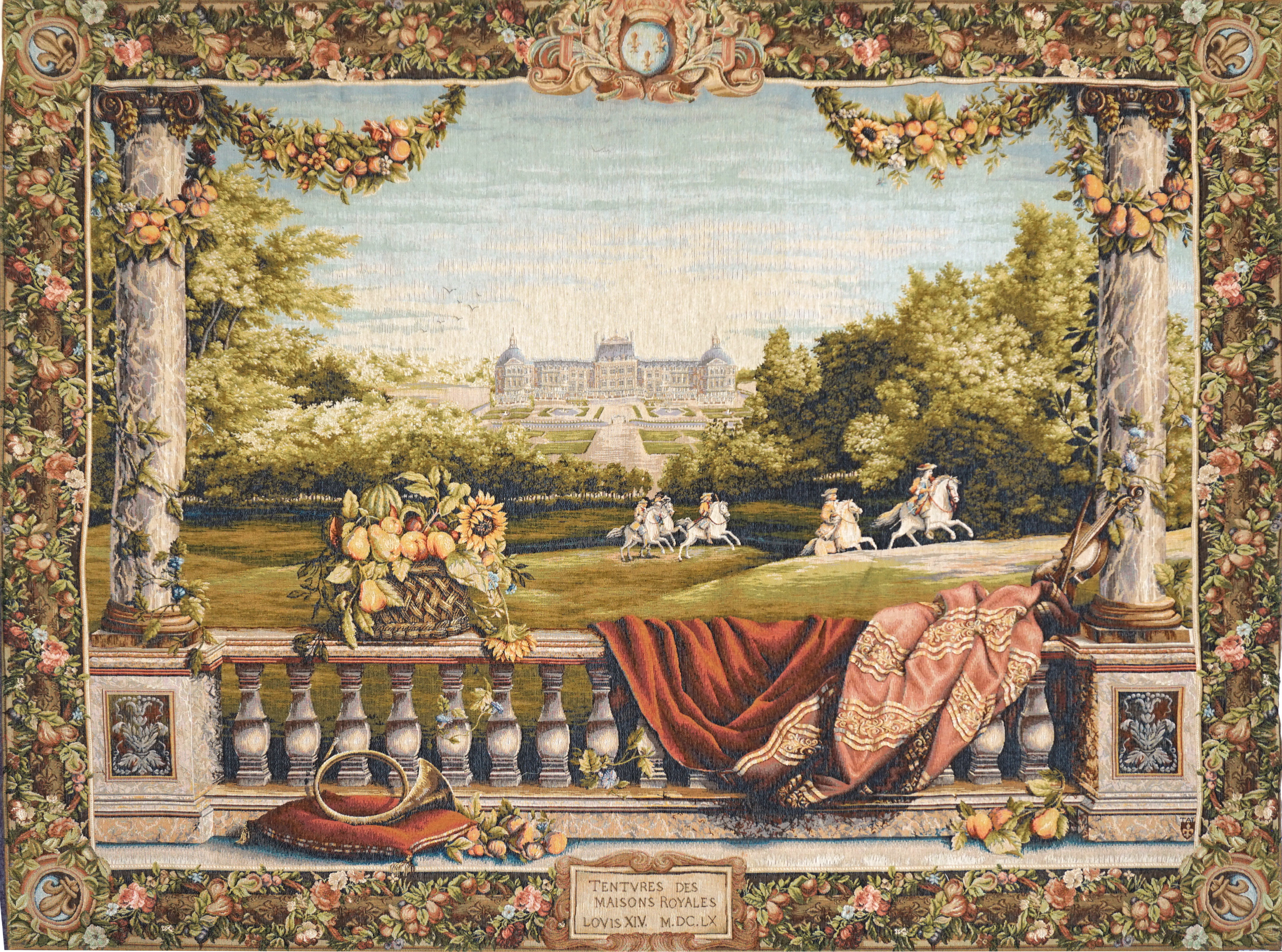 Gobelin Terrace at the Castle | Rozmiar: 110 × 150 cm