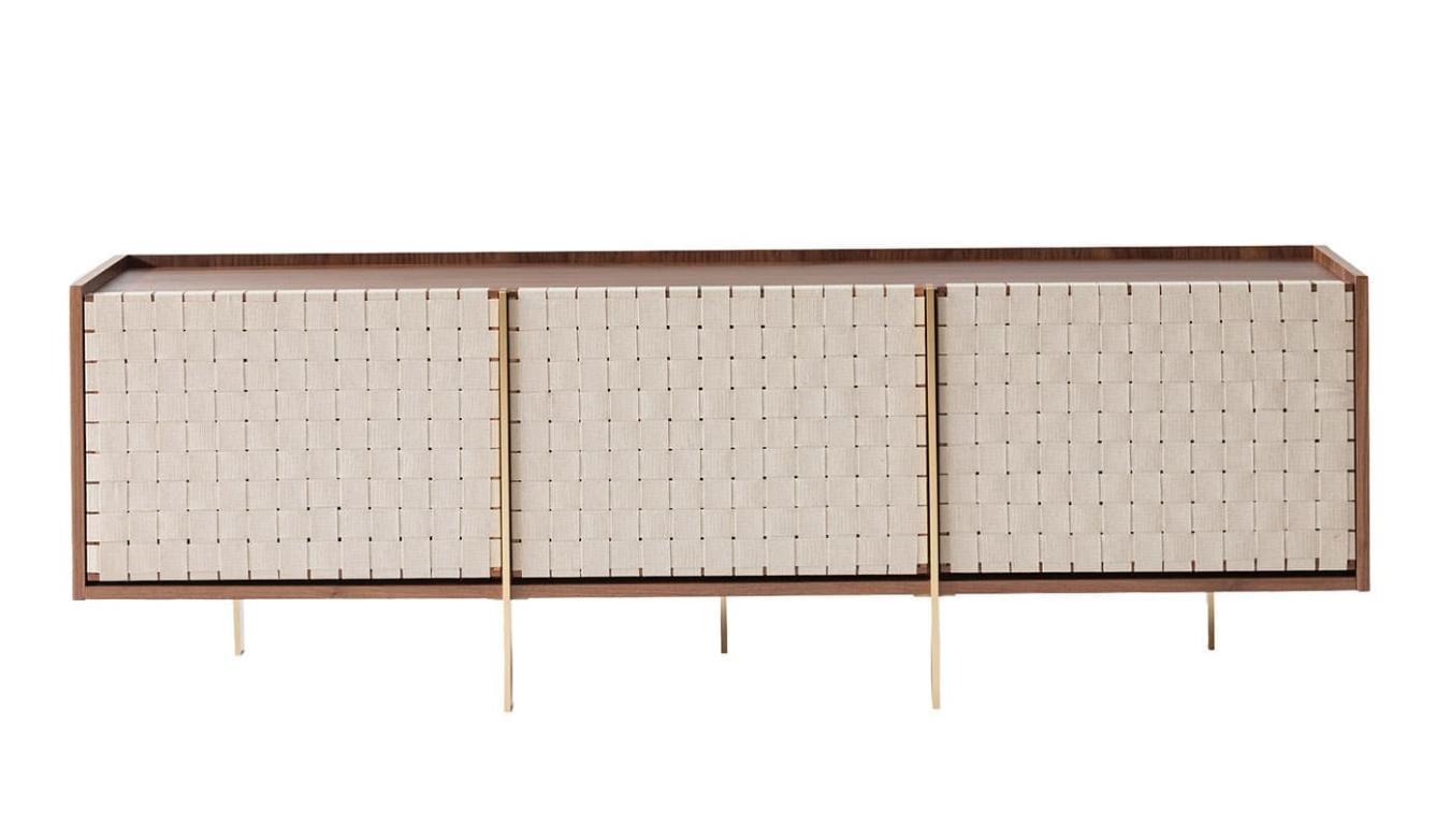 Kredens z Orzecha Włoskiego Canaletto