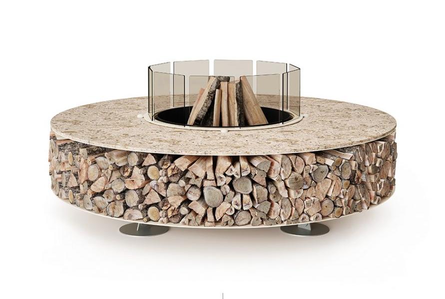 Zero ceramiczne palenisko ogrodowe | Wymiary: Ø 100 cm