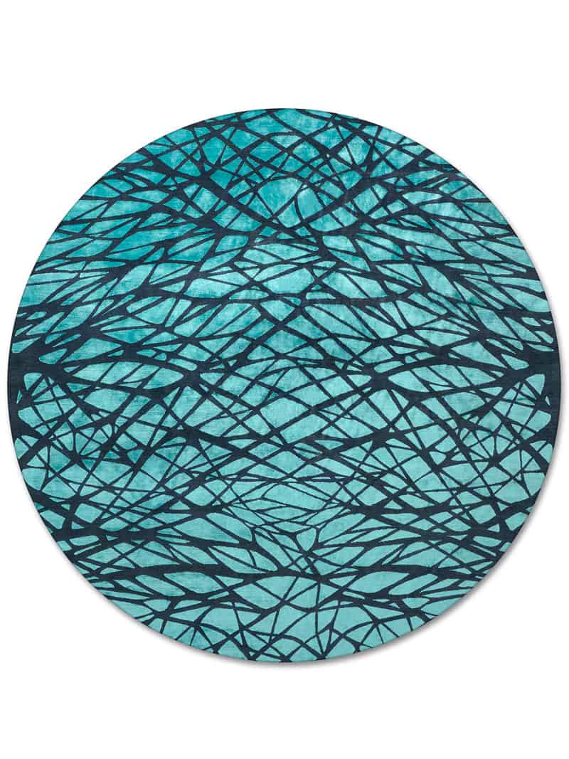 Dywan Dresden Round Turquoise