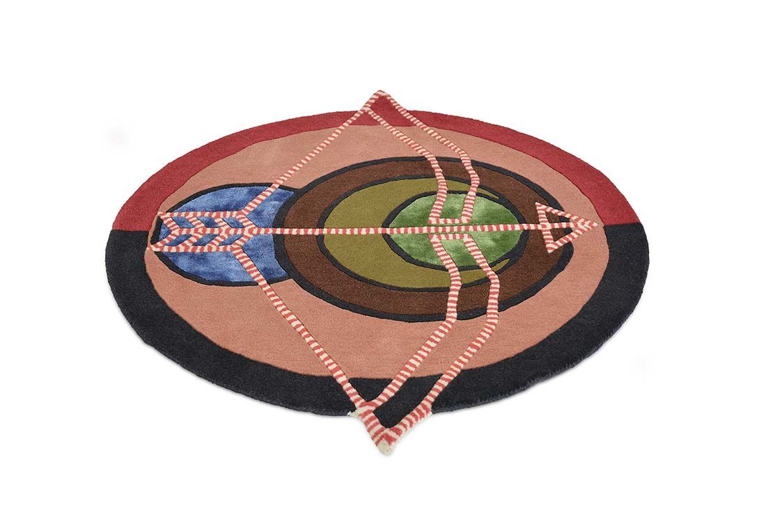 Dywan Okrągły Zodiac Sagittarius Circle 161905 | Rozmiar: Ø 200 cm