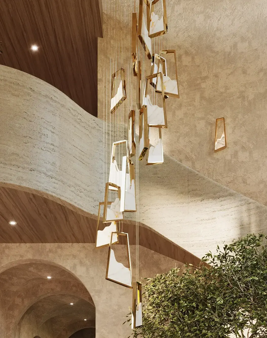 Żyrandol Grand Aura