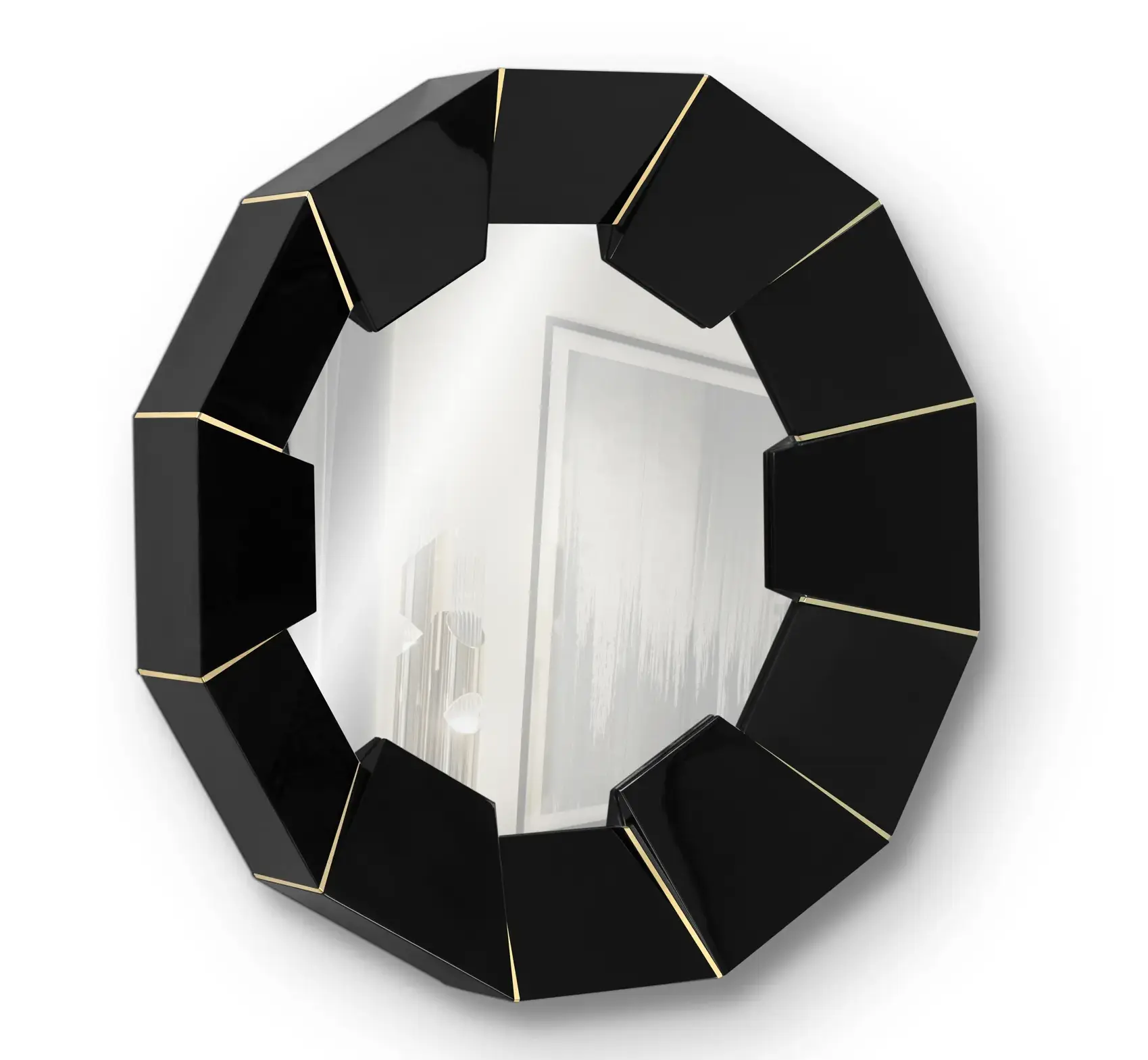 Lustro Radiance czarne