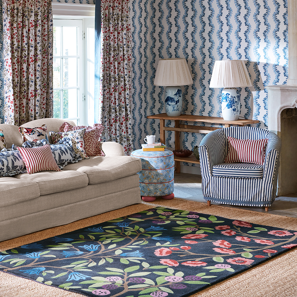 Dywan Foraging Indigo 146618 | Rozmiar: 200 x 280 cm