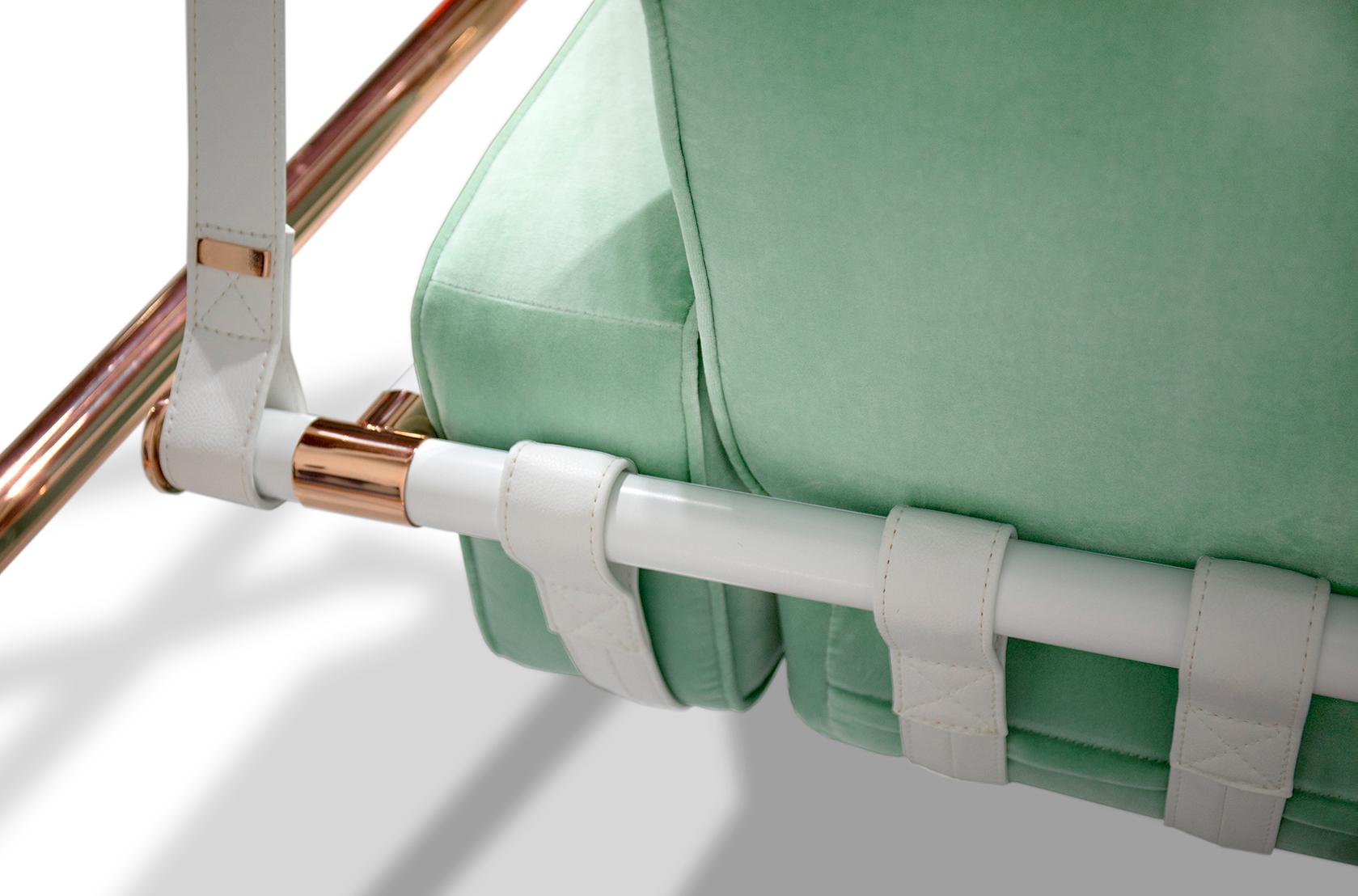 Wiszący huśtawkowy fotel dziecięcy Cozy Cloud