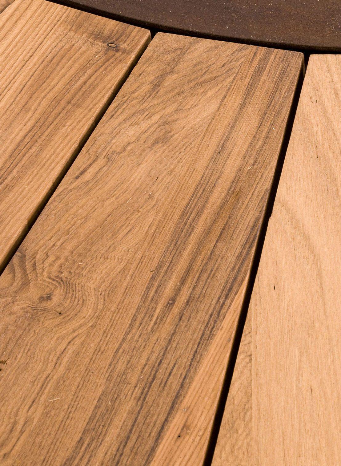 Zero Wood palenisko ogrodowe | Wykończeniowy: Stare drewno | Wymiary: Ø 300 cm