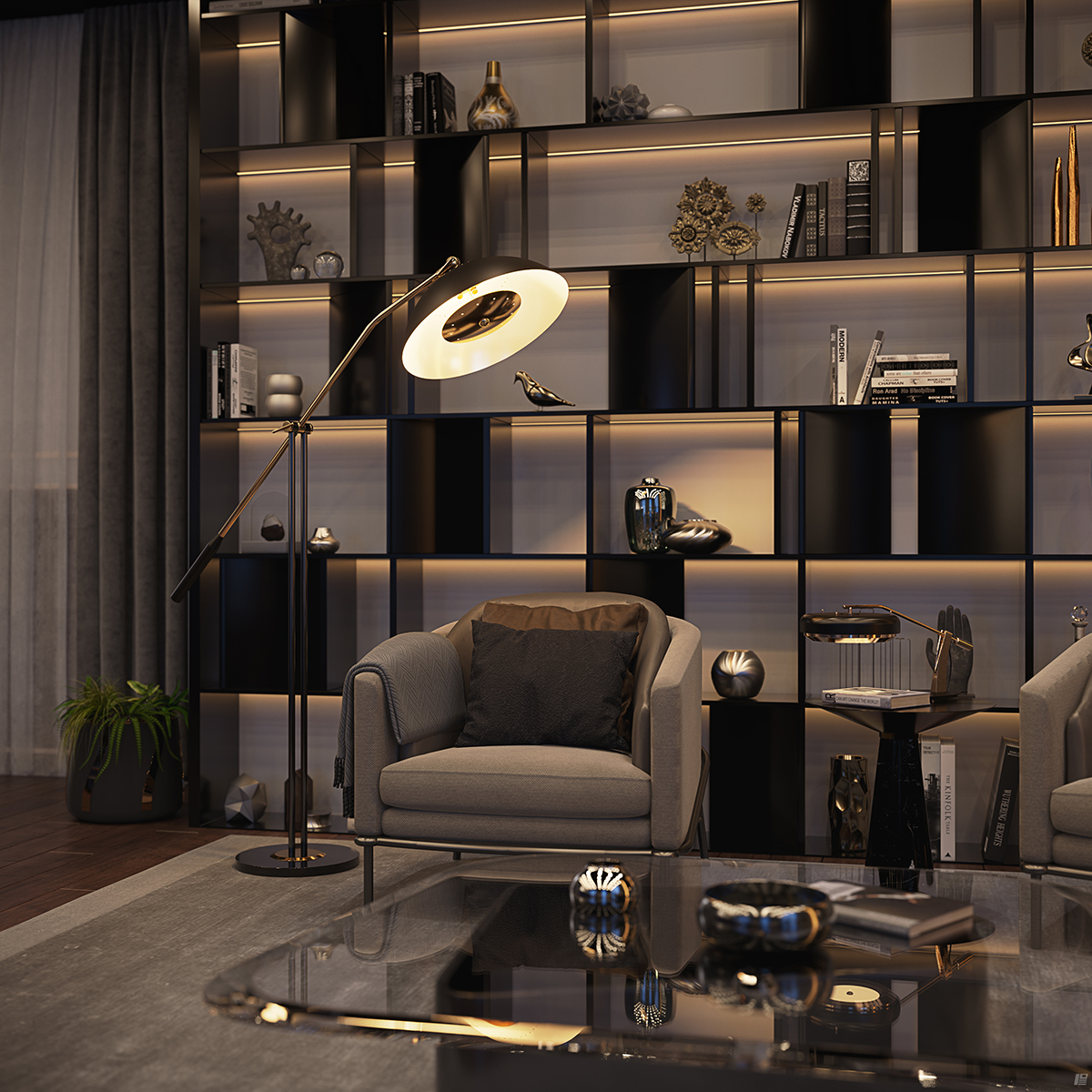 Lampa podłogowa Voyager