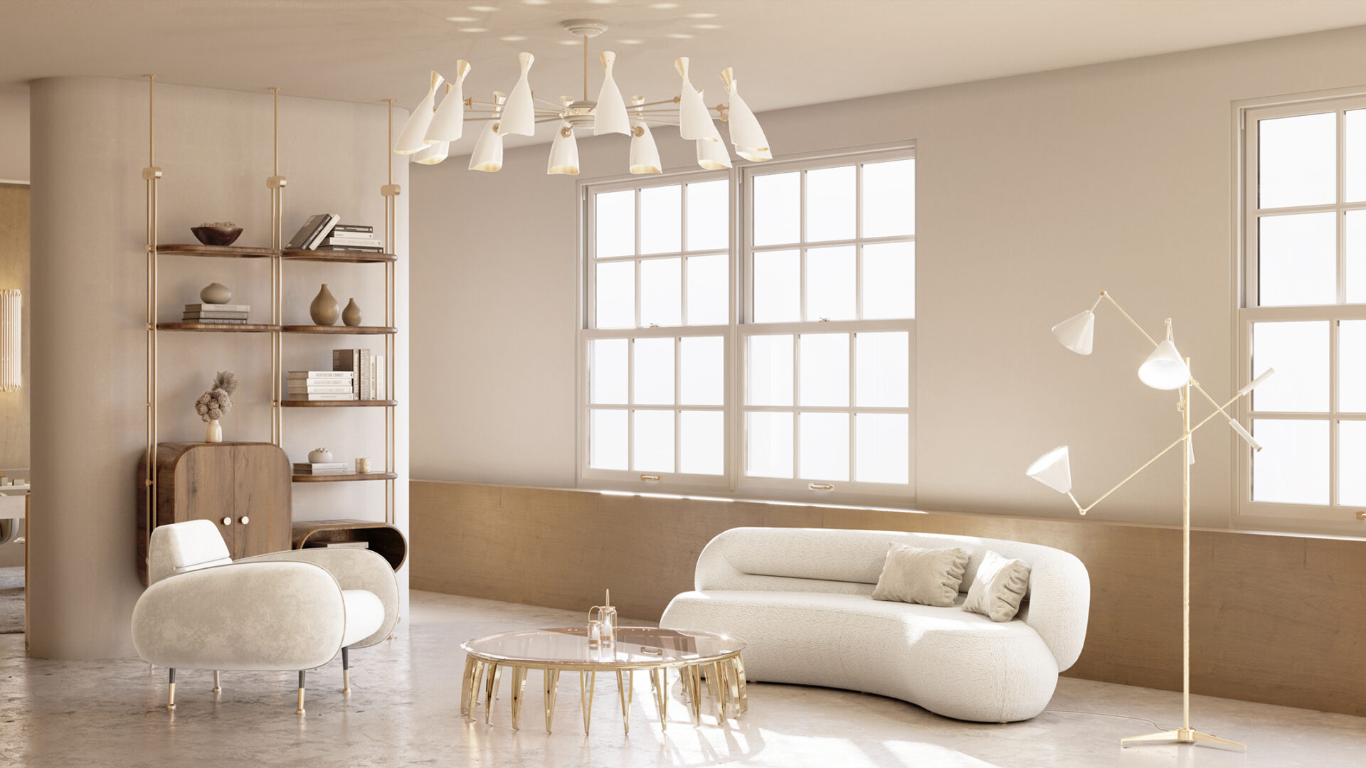 Lampa wisząca Noble Round - 1