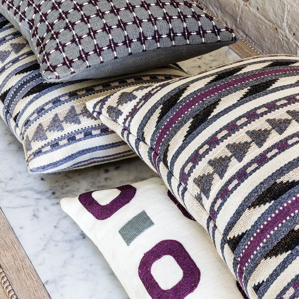 Poduszka Maliana Aubergine 50 × 35