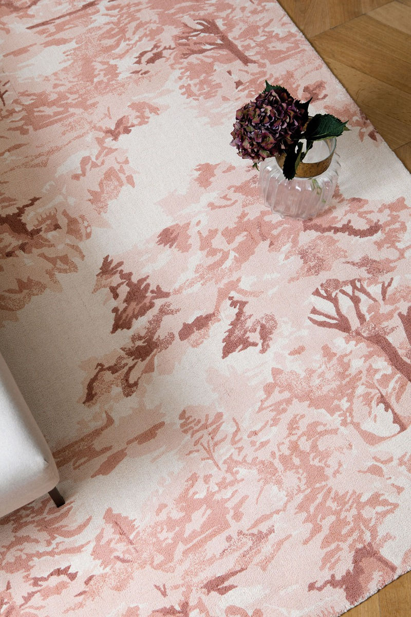 Dywan Landscape Toile Light Pink 162602 | Rozmiar: 200 x 280 cm