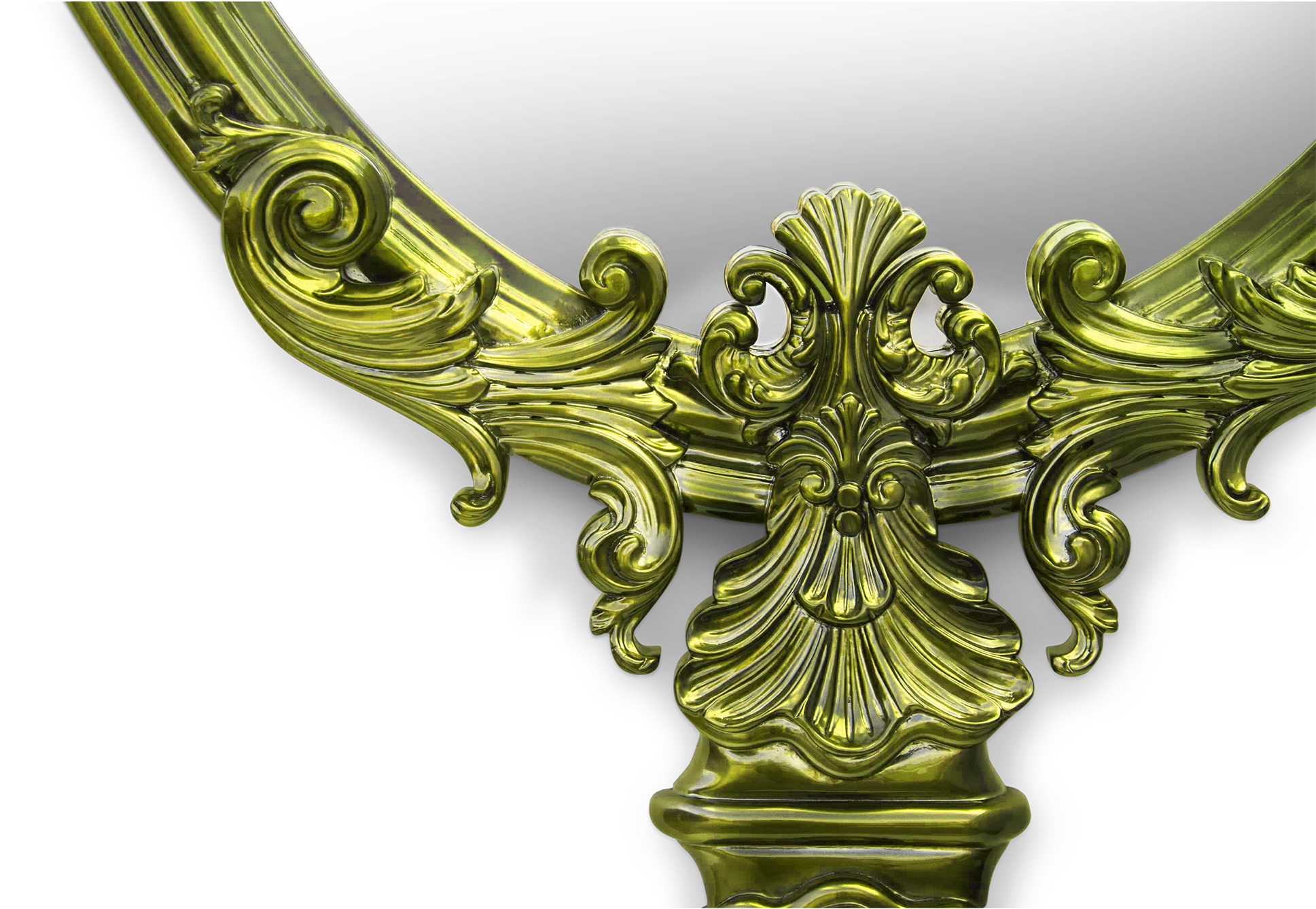 Lustro ścienne Antoinette Szmaragd