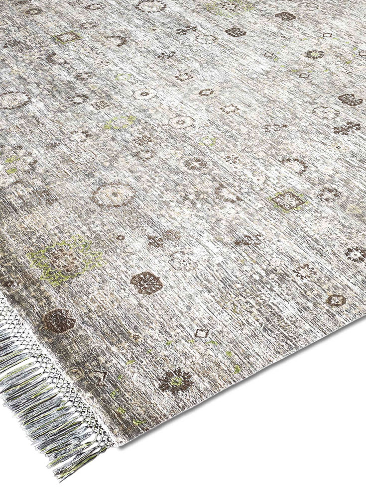 Dywan Rajasthan Agra No. 56 Original on Sage | Rozmiar: 300 x 400 cm