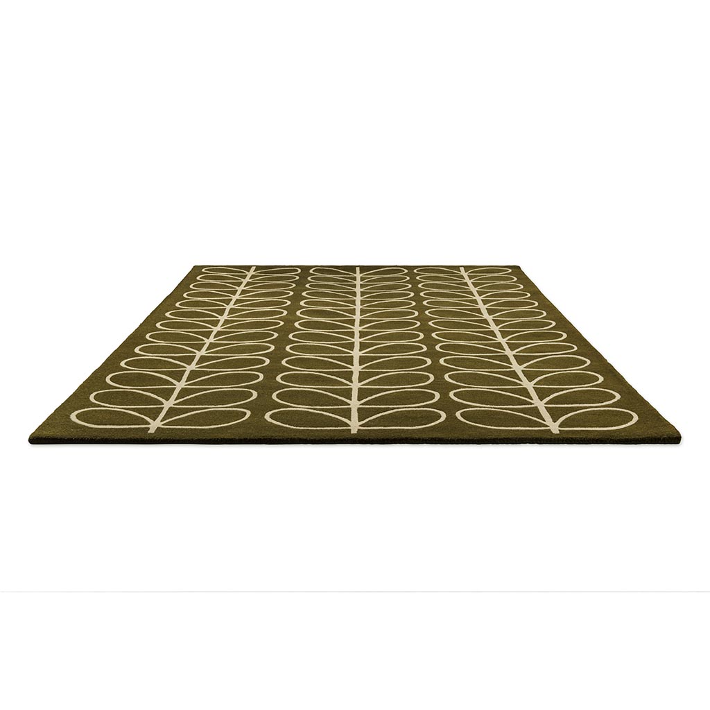 Dywan Linear Stem Olive | Rozmiar: 160 × 230 cm