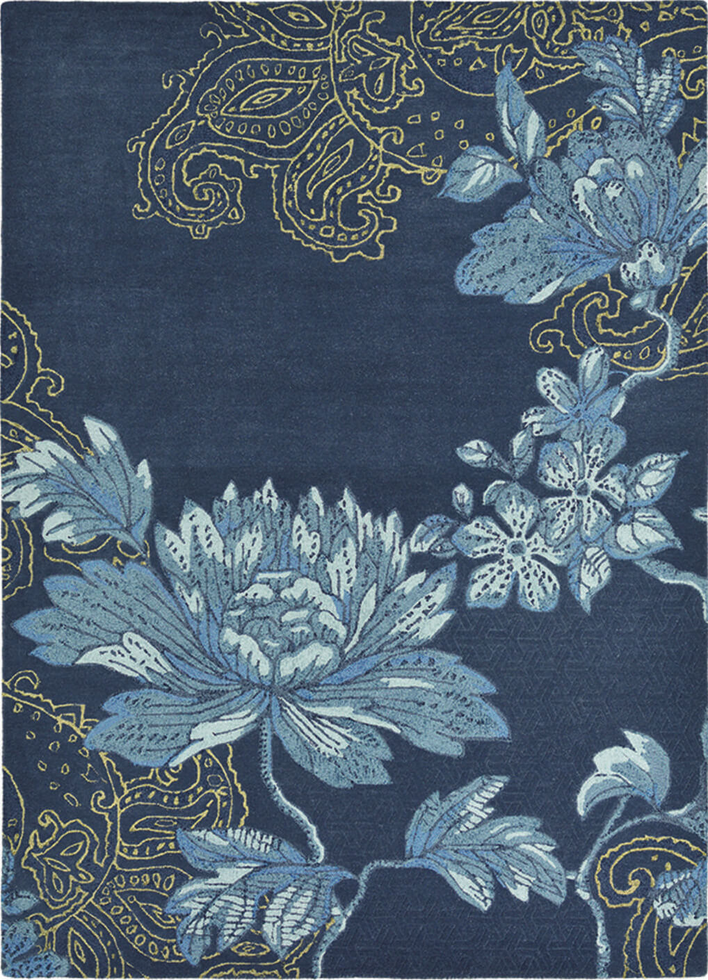 Dywan Fable Floral Blue 37508 | Rozmiar: 250 x 350 cm