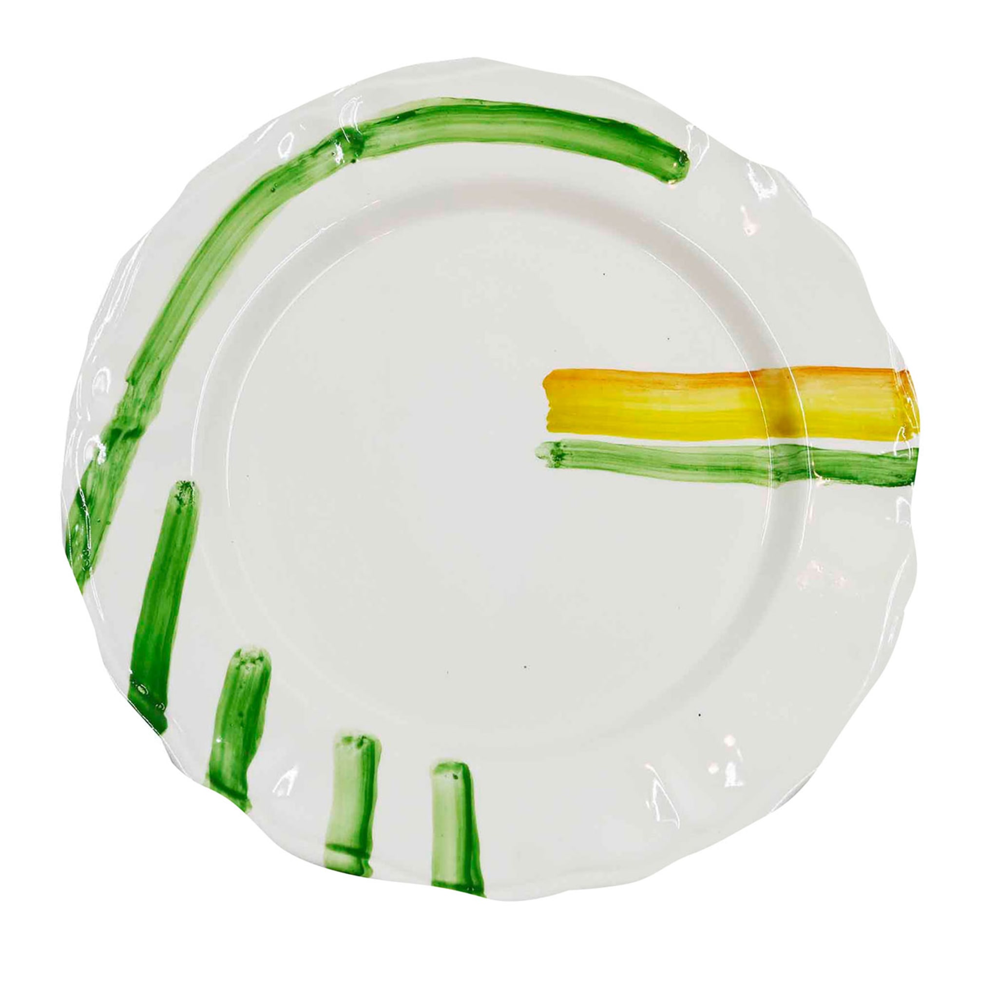 Ręcznie robiony talerz ceramiczny