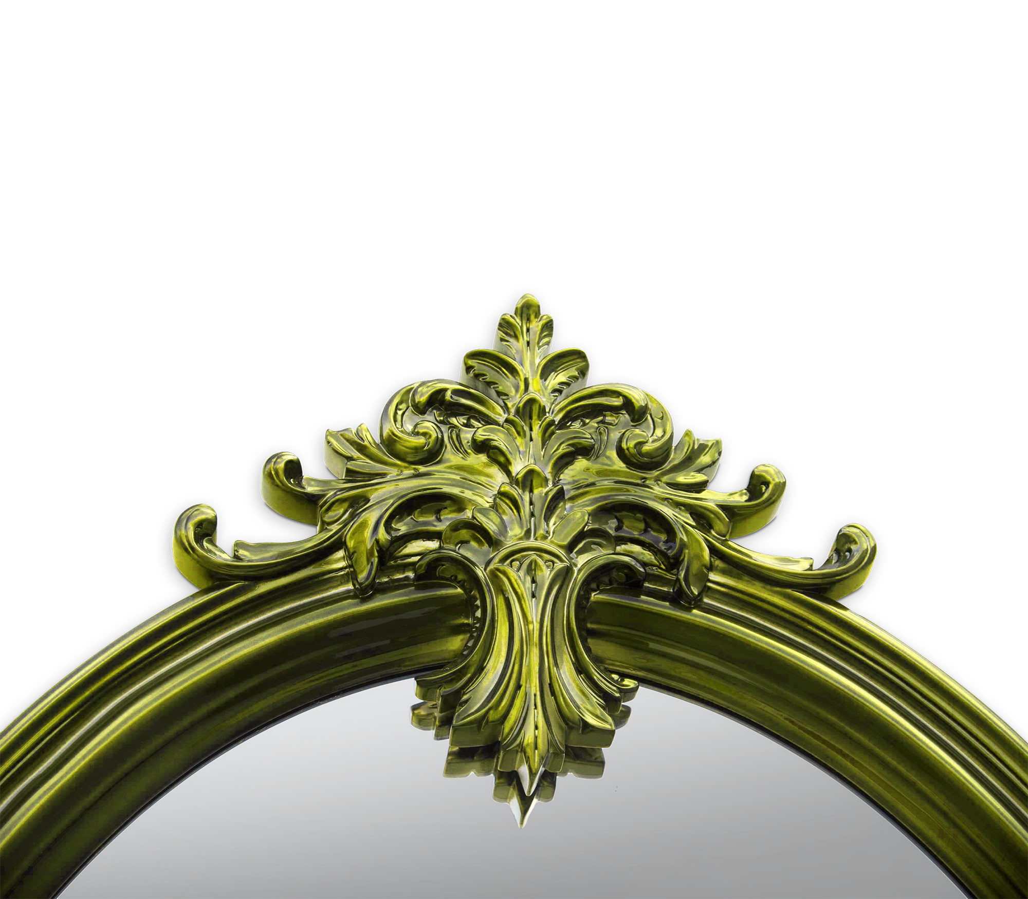 Lustro ścienne Antoinette Szmaragd