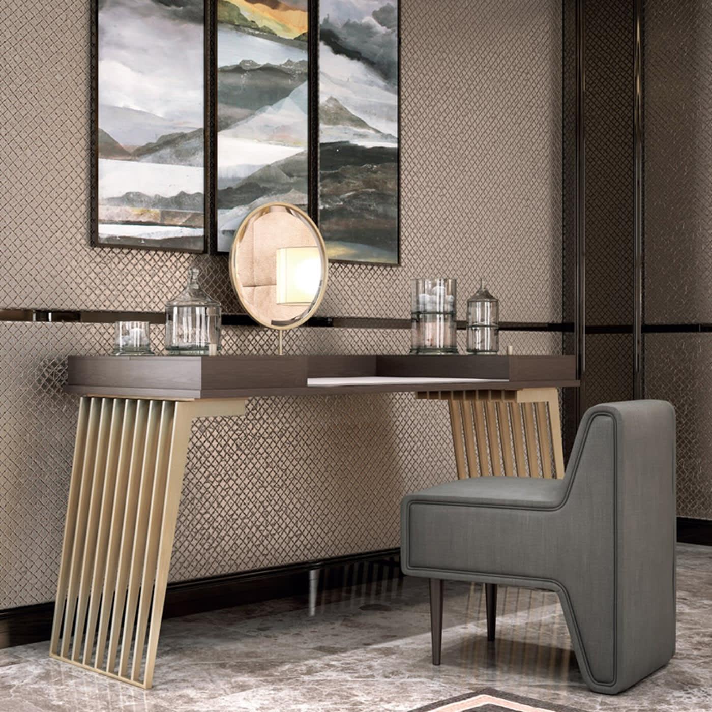 Toaletka Hamptons metalowa luksusowa