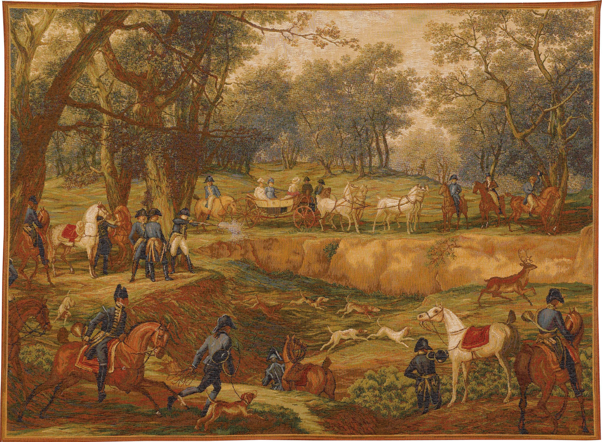 Gobelin Napoleonic Hunt