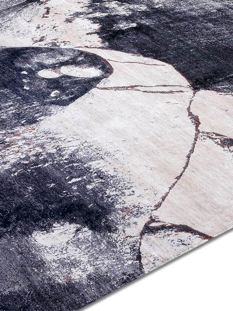 Dywan Black No. 01 Original on White | Rozmiar: 170 × 240 cm