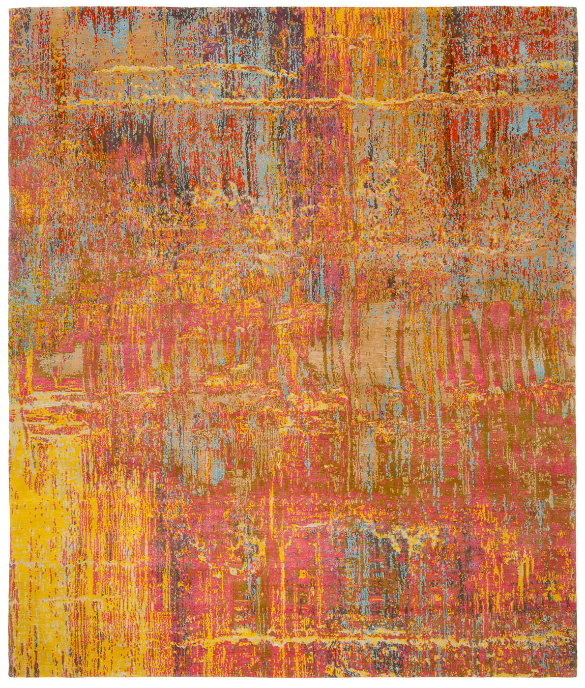 Dywan Artwork 17 Multicolor Pink | Rozmiar: 250 x 300 cm