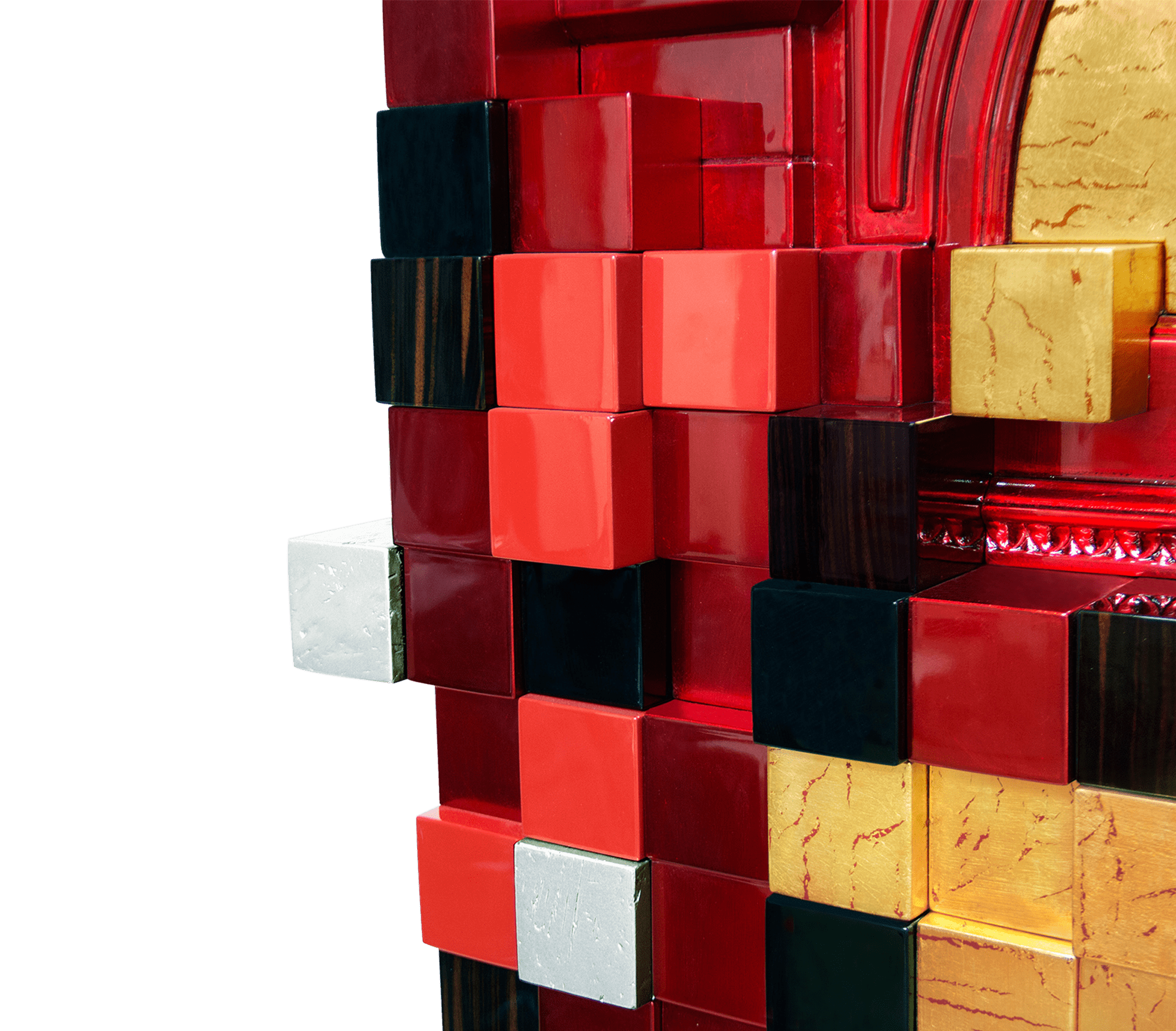 Czerwona szafka Trafalgar