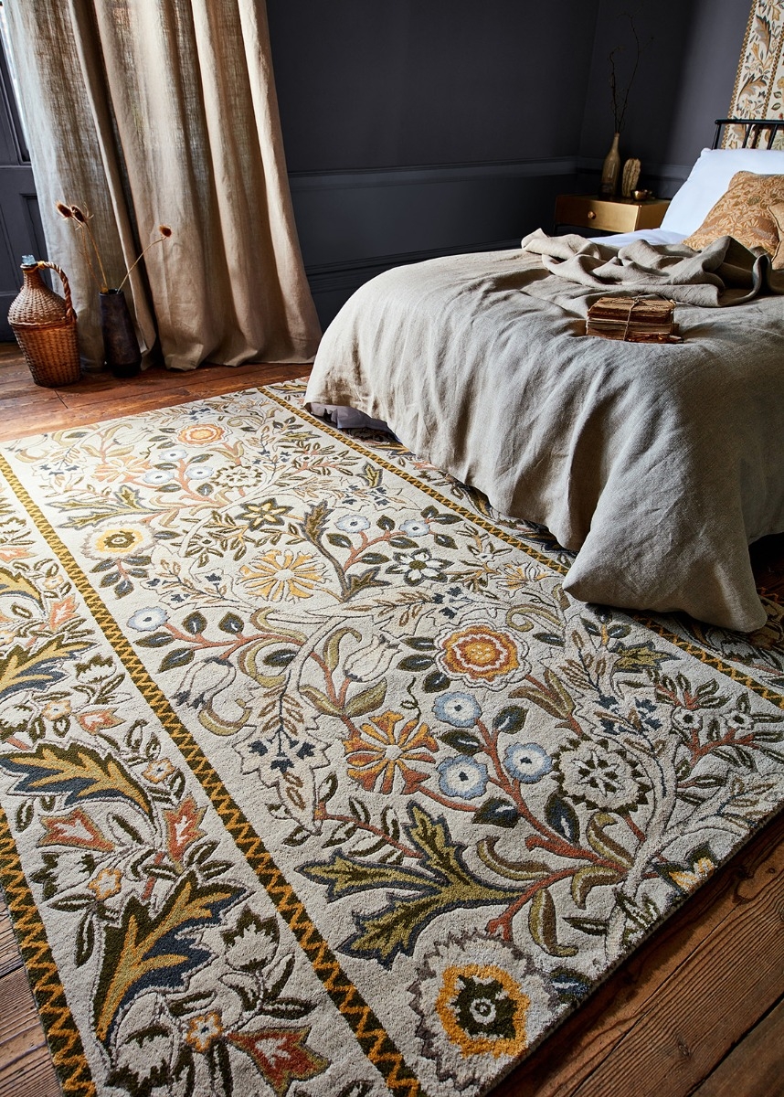 Dywan Wilhelmina Linen / Mustard 127401 | Rozmiar: 250 x 350 cm