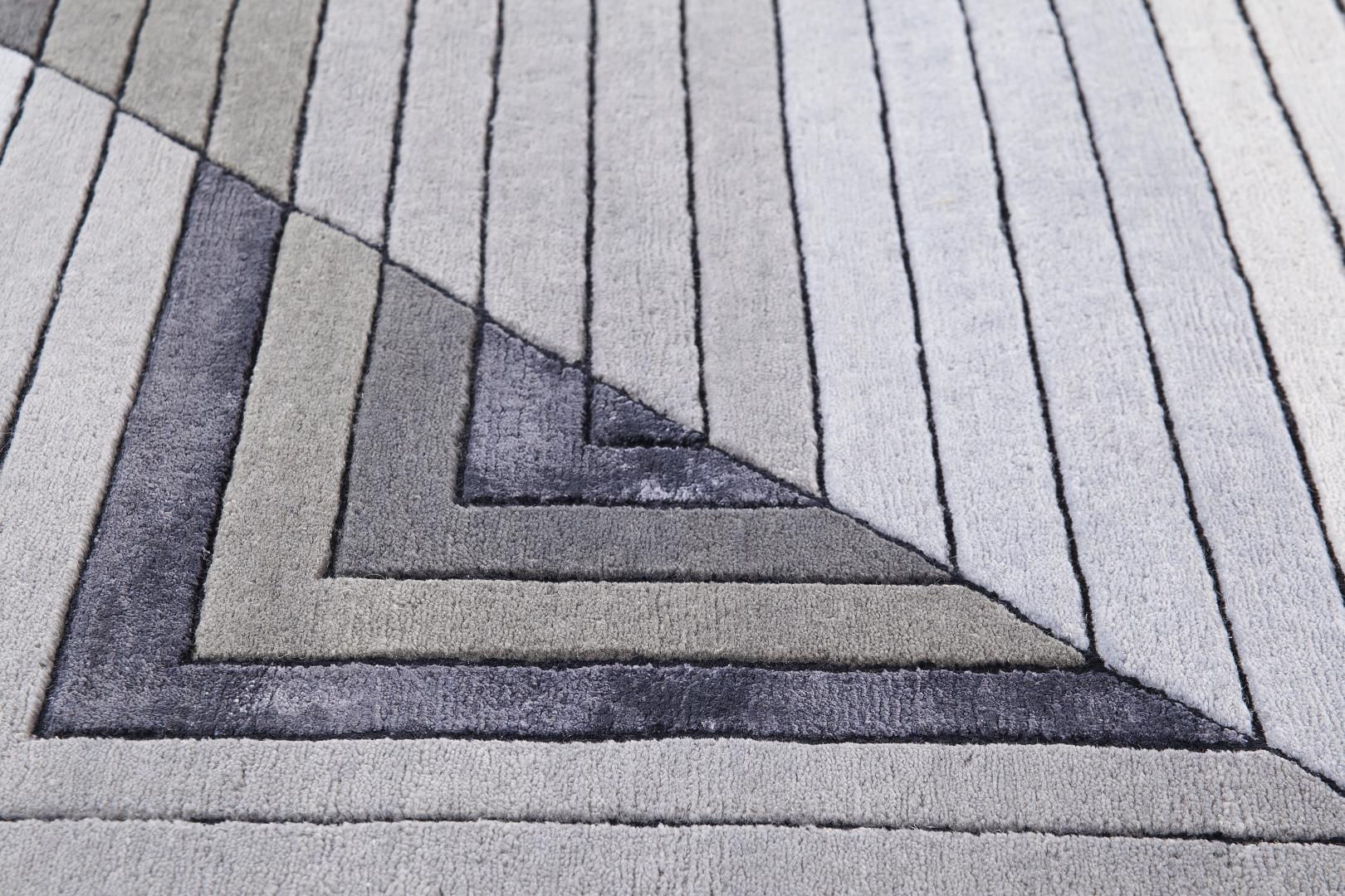 Dywan Grey Geometric