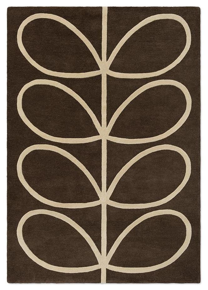 Dywan Giant Linear Stem Walnut