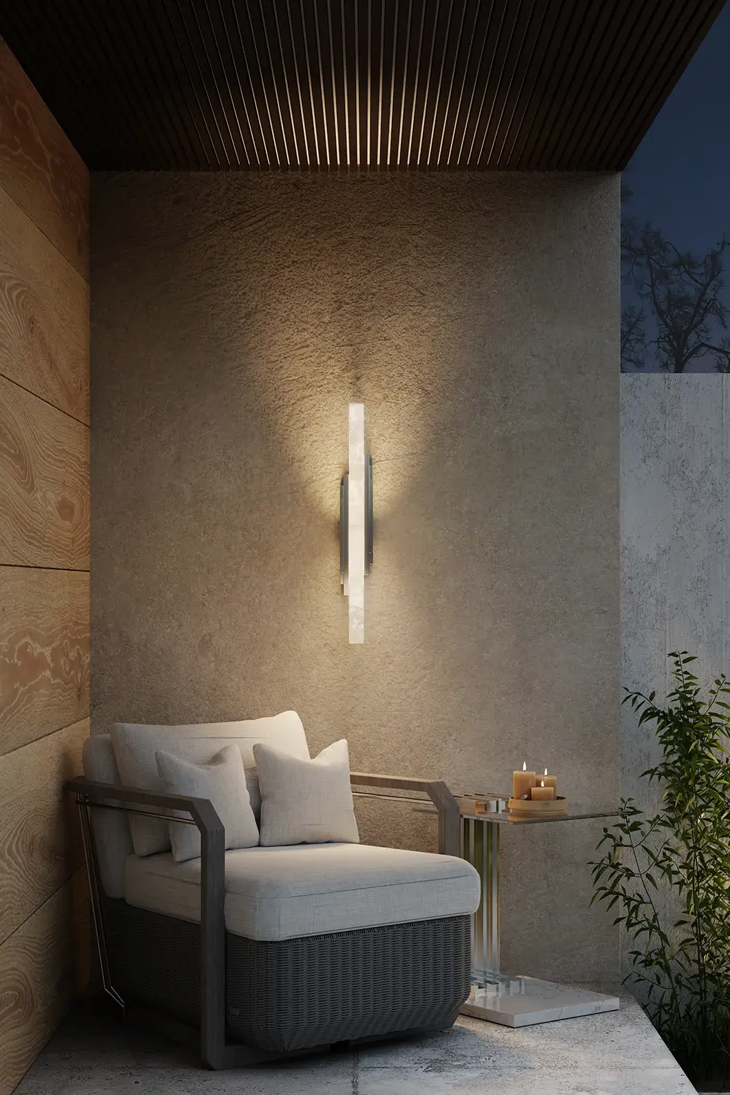 Szary fotel ogrodowy Heritage