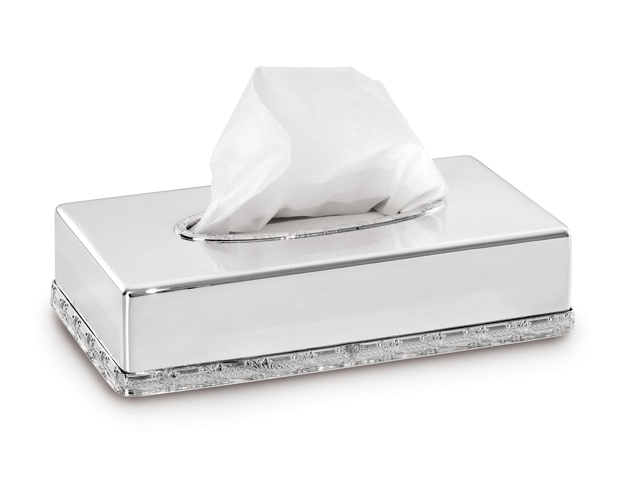 Srebrny stojak na serwetki