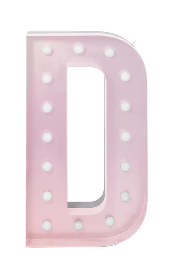 Oświetlenie literka D – Divine