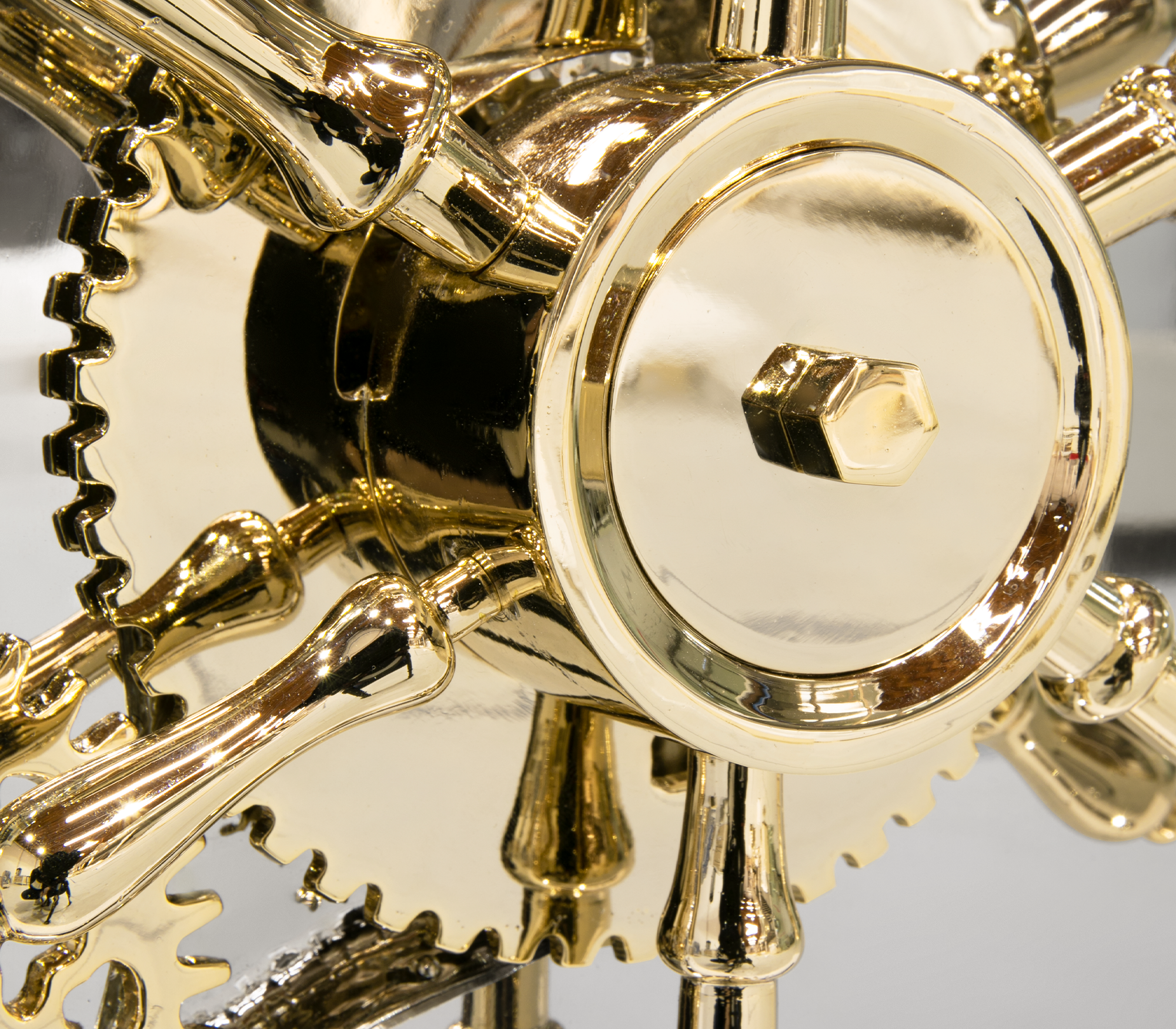 Srebrny sejf na biżuterię Tycoon