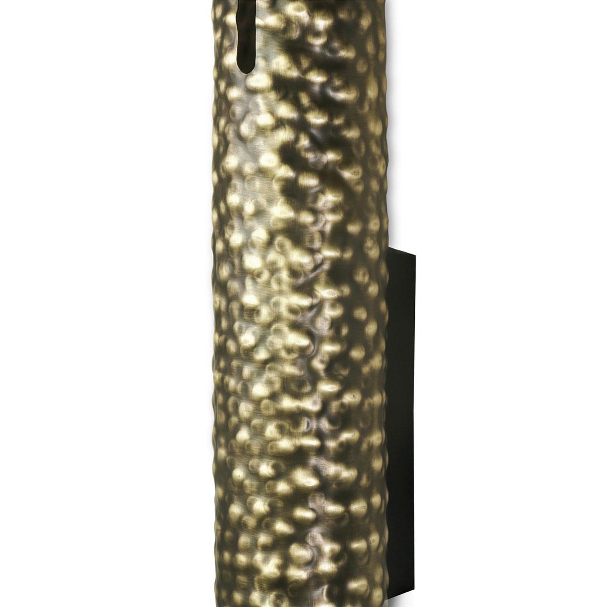 Kinkiet mosiężny ostry