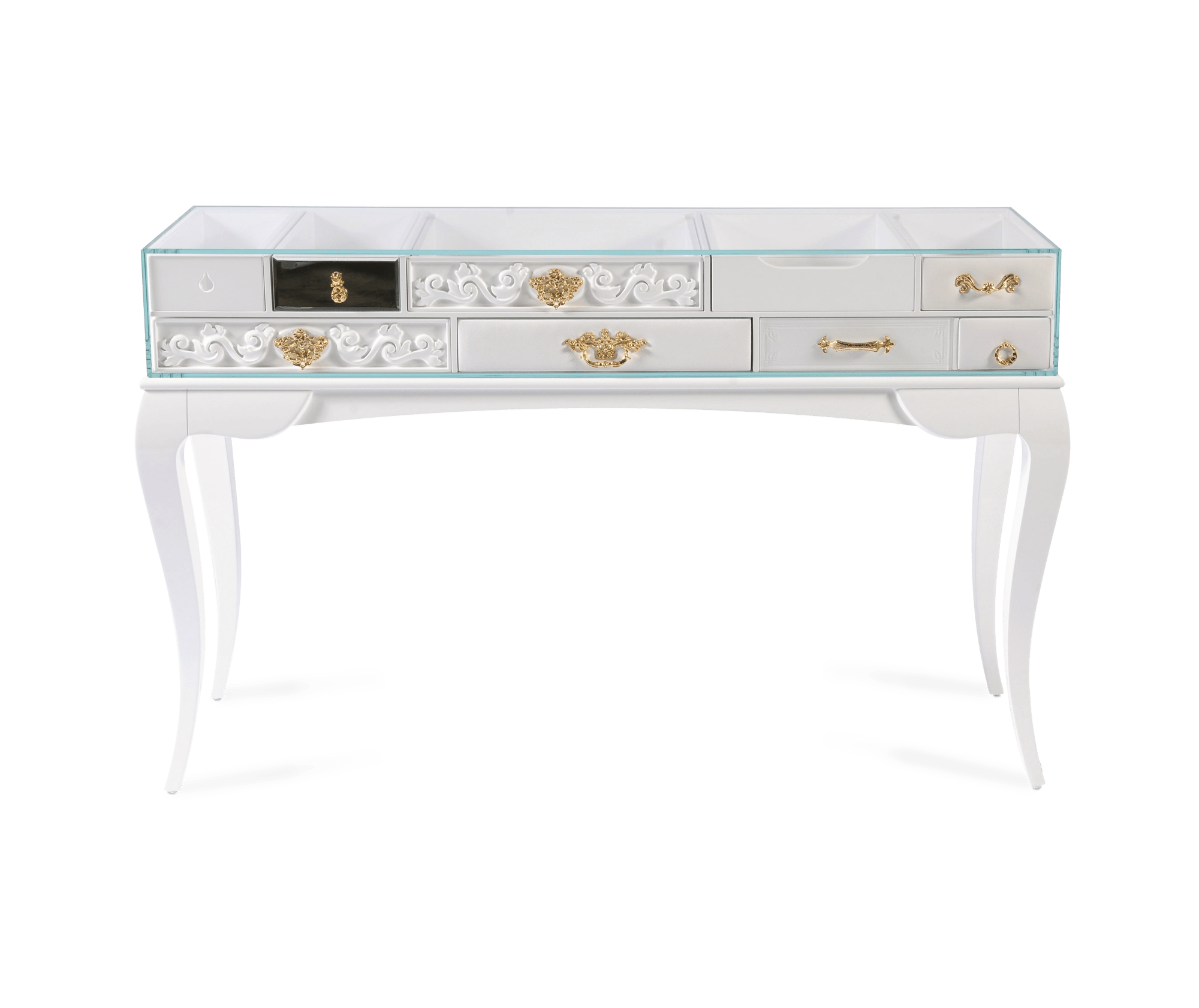 Biała konsola Windsor